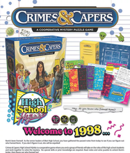 Load image into Gallery viewer, Crimes & Capers High School Hijinks Components