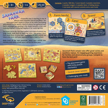 Load image into Gallery viewer, Savannah Park Back of Box