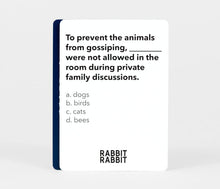 Load image into Gallery viewer, Rabbit Rabbit: A Game of Superstitions