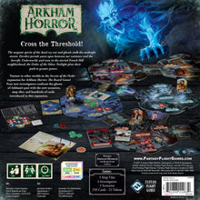 Load image into Gallery viewer, Arkham Horror Secrets of the Order Back of Box
