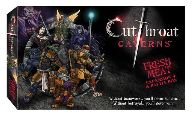 Cutthroat Caverns Fresh Meat Expansion 4