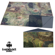 Load image into Gallery viewer, Folklore Oversized Cloth World Map
