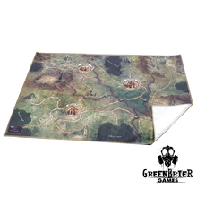 Load image into Gallery viewer, Folklore Oversized Cloth World Map
