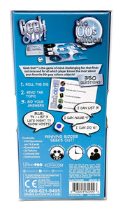 Geek Out 00 Edition Box Back