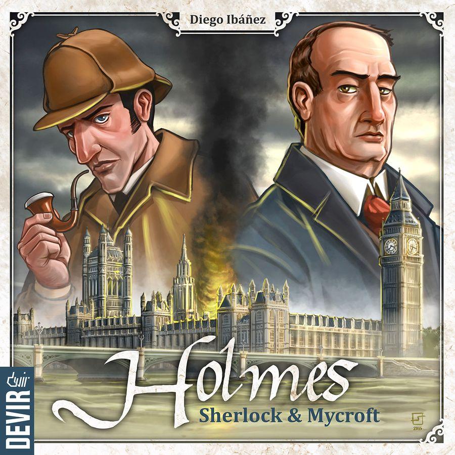 Holmes: Sherlock and Mycroft board game from Devir