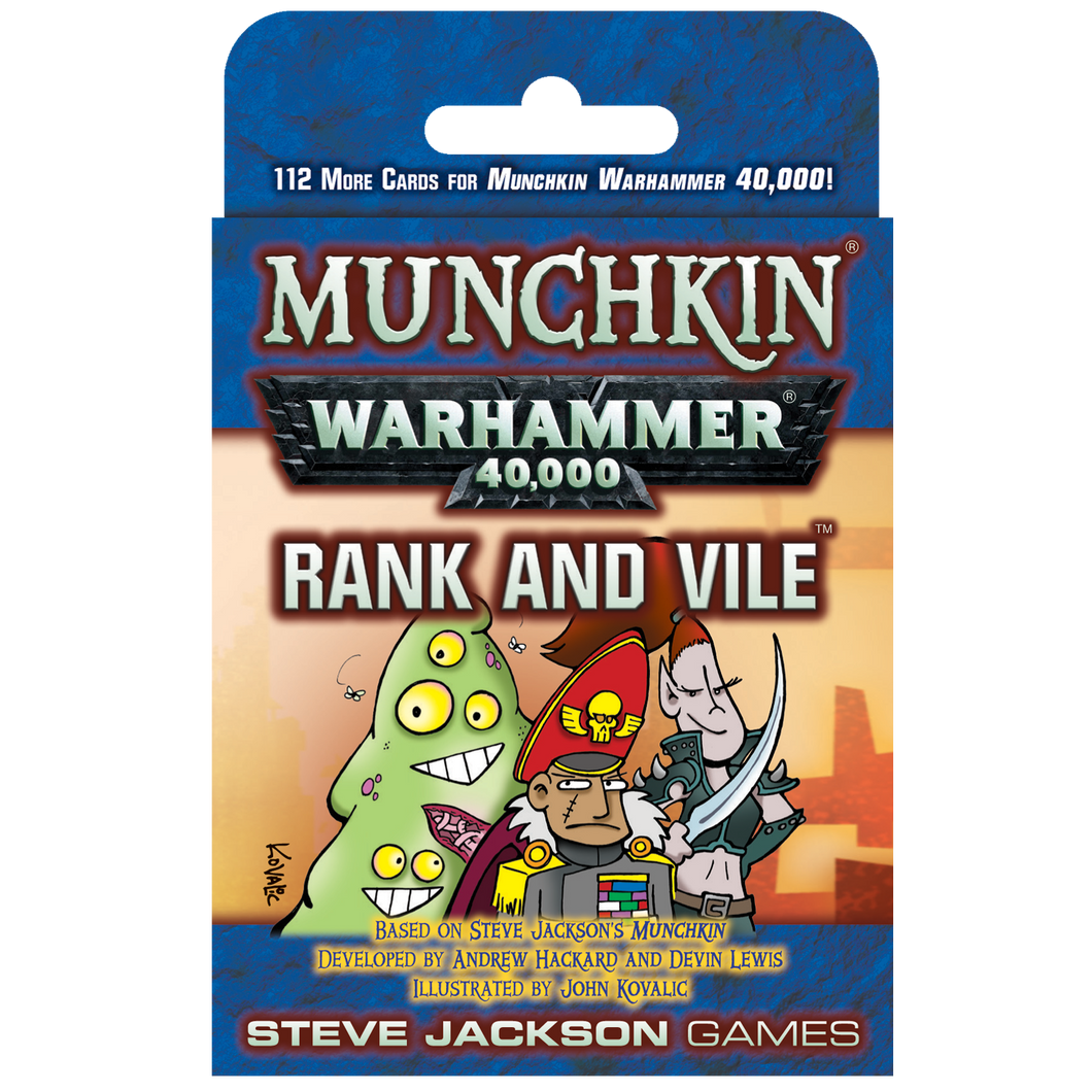 Munchkin Warhammer 40000 Rank and Vile