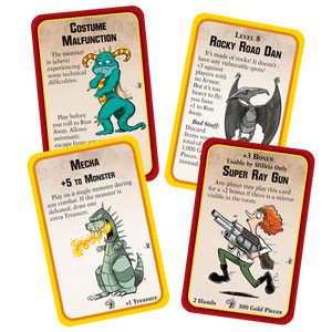 Munchkin Apocalypse Kaiju Expansion Cards