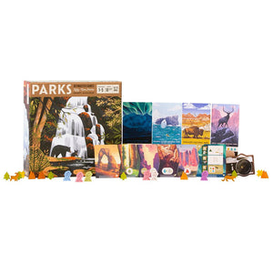 Game pieces of PARKS game
