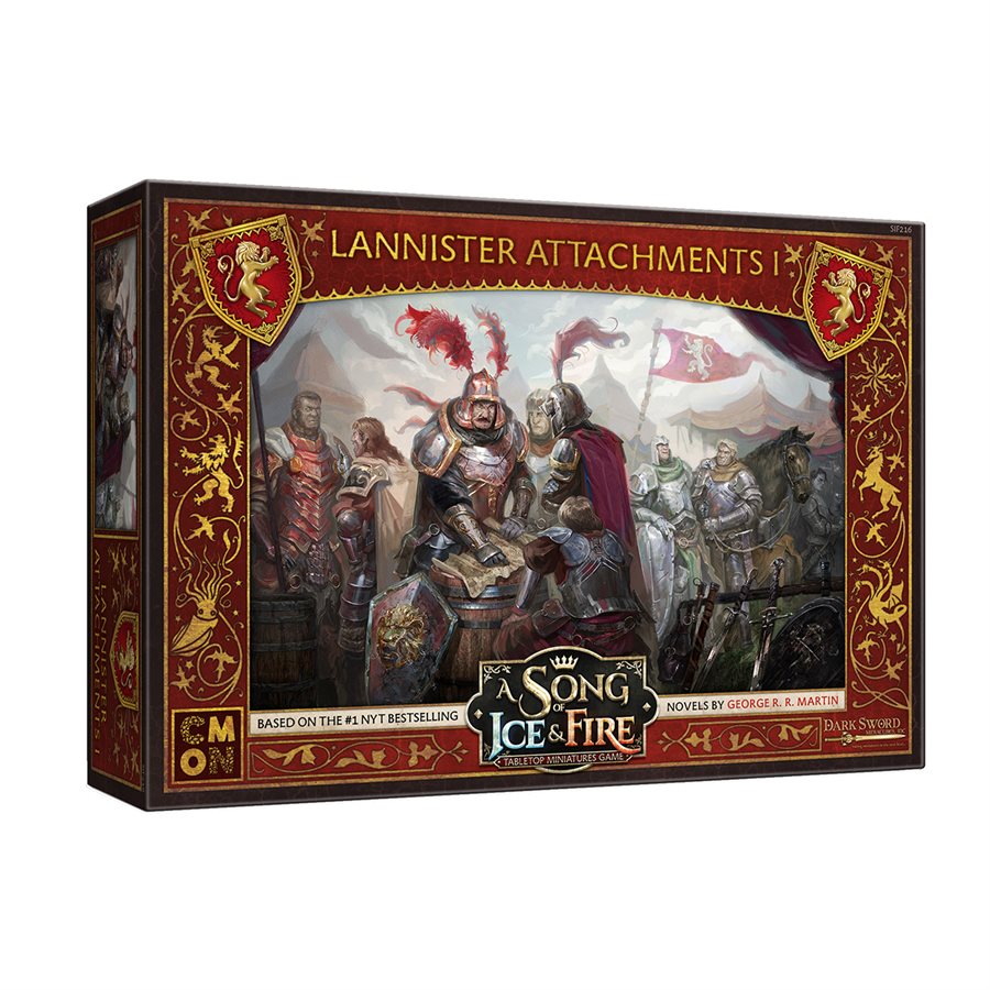 A Song of Ice & Fire: Tabletop Miniatures Game Lannister Attachments 1