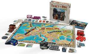 Ticket to Ride Europe 15th Anniversary Components