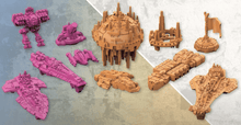 Load image into Gallery viewer, Twilight Imperium Prophecy of Kings Expansion Miniatures Sample
