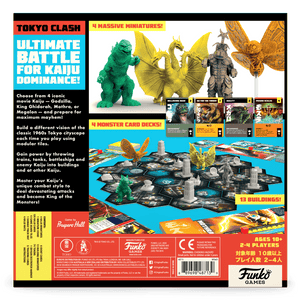 Godzilla Tokyo Clash back of the box