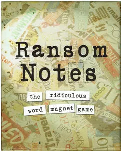 Ransom Notes The Ridiculous Word Magnet